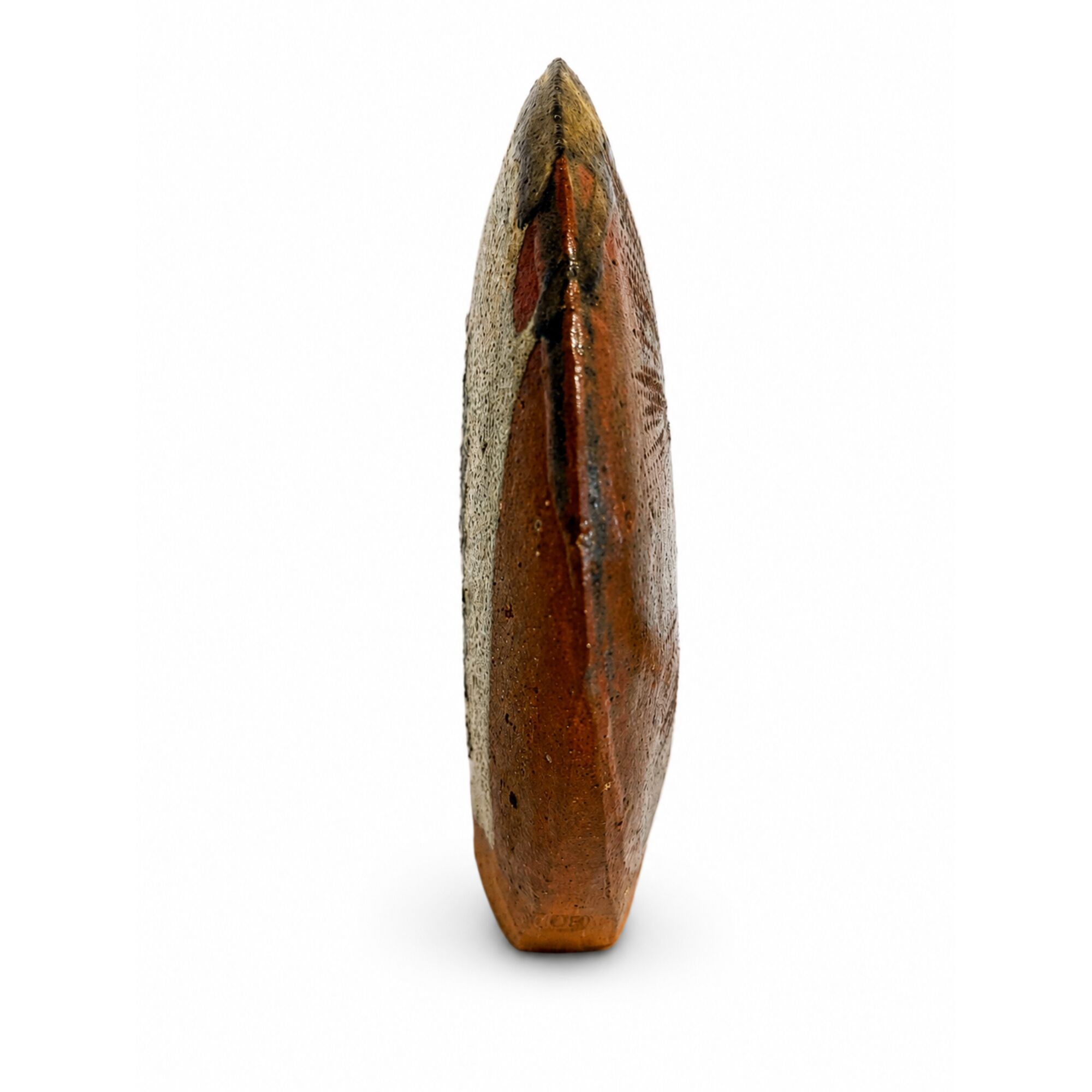 Stoneware vase by Pat and Joe Rowland