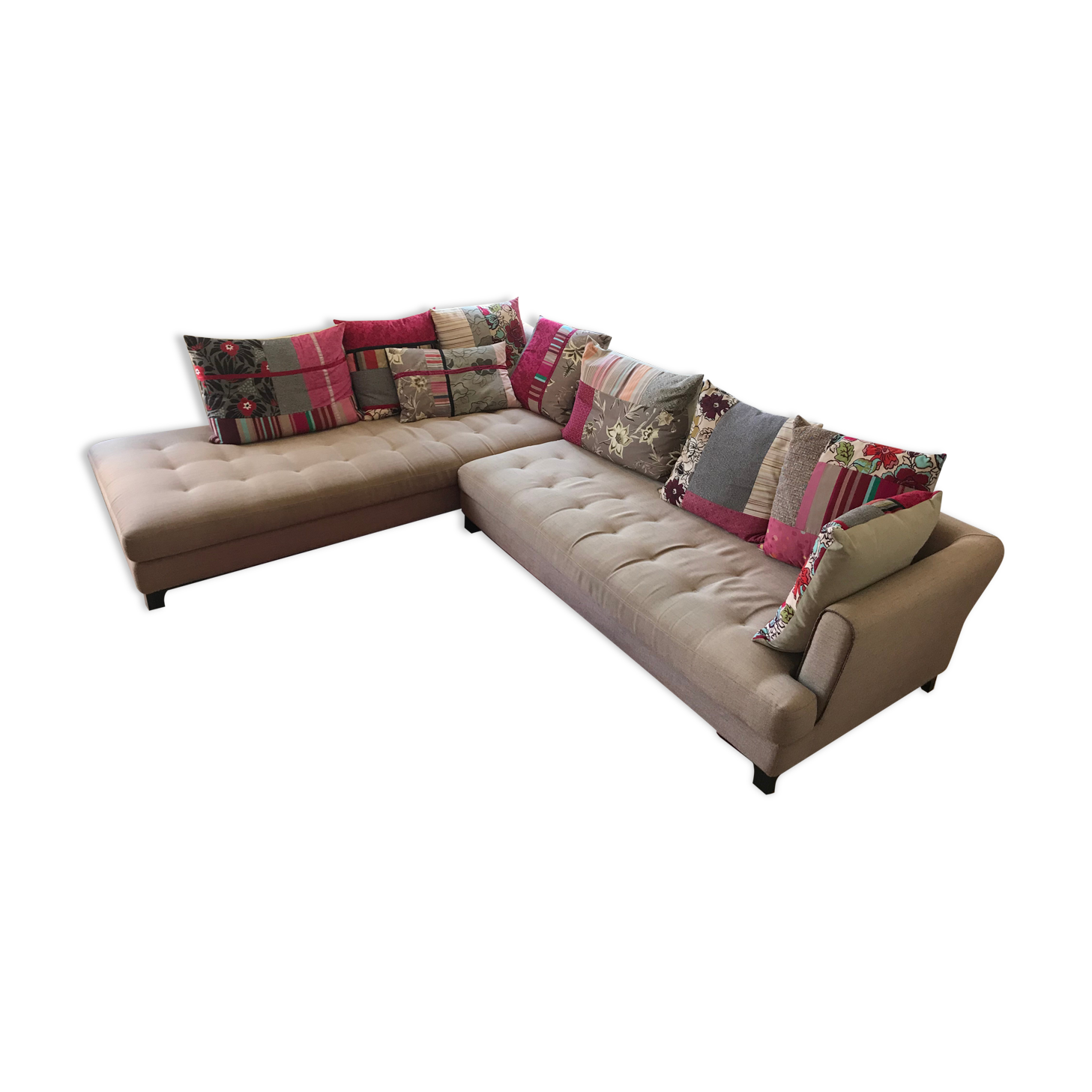 Modular sofa Roche Bobois Kansai cushions Kenzo