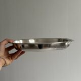Shiny metal dish