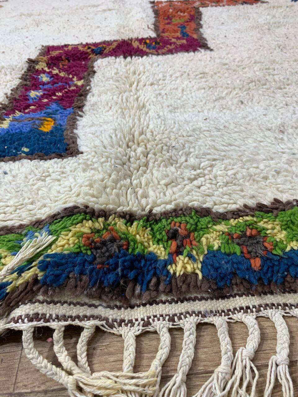 Handmade Moroccan Berber rug 258 X 150 CM