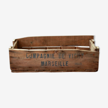 Former wooden crate Marseille Vichy