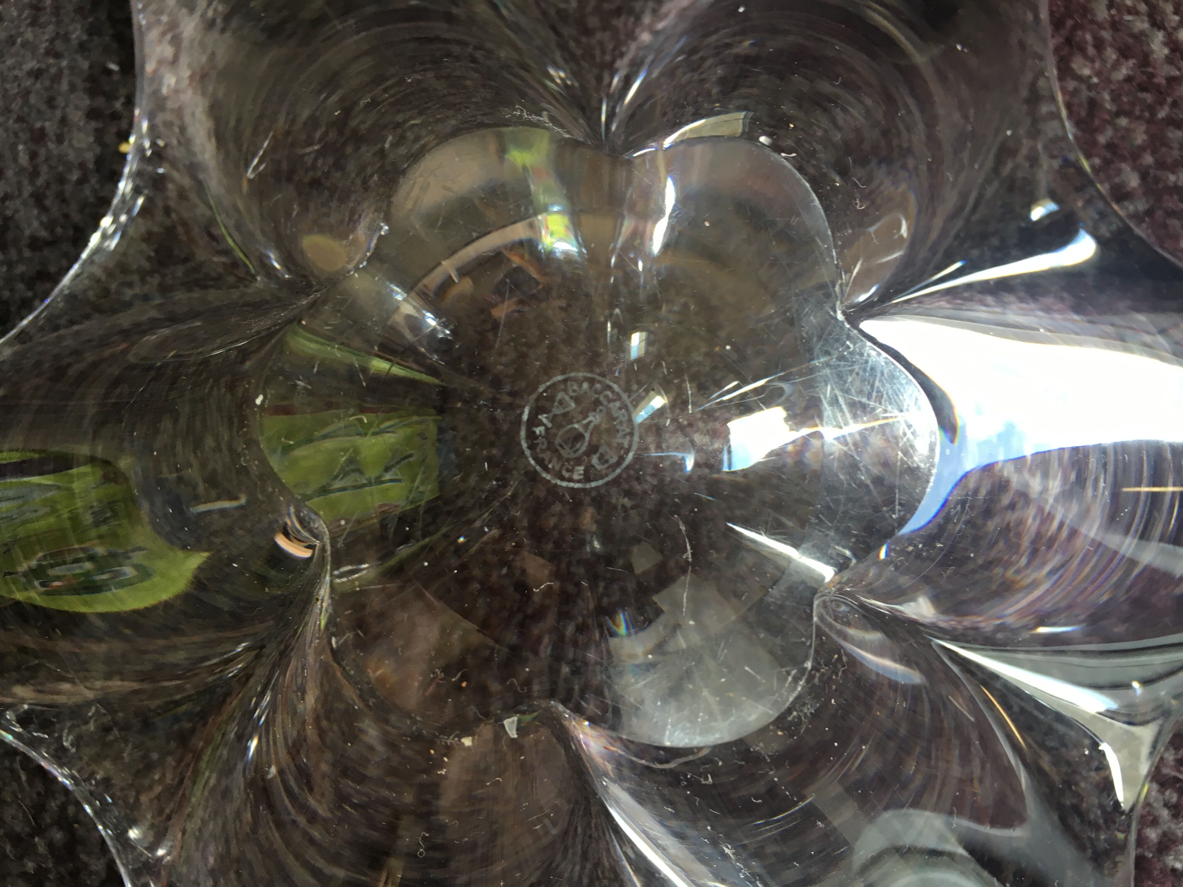 Vide poche Baccarat