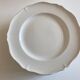 Set 10 plates with godrons in English iron earth 1950