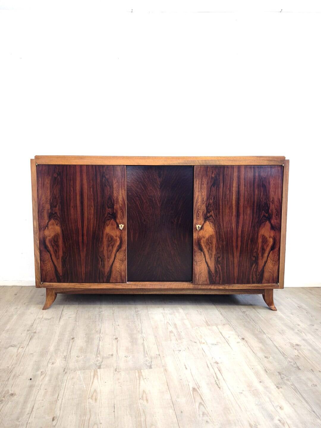 Art Deco high sideboard/commode, 1920s, rosewood