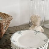 Green iron earth plate set
