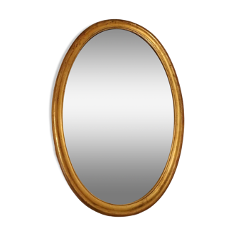Miroir ancien oval
