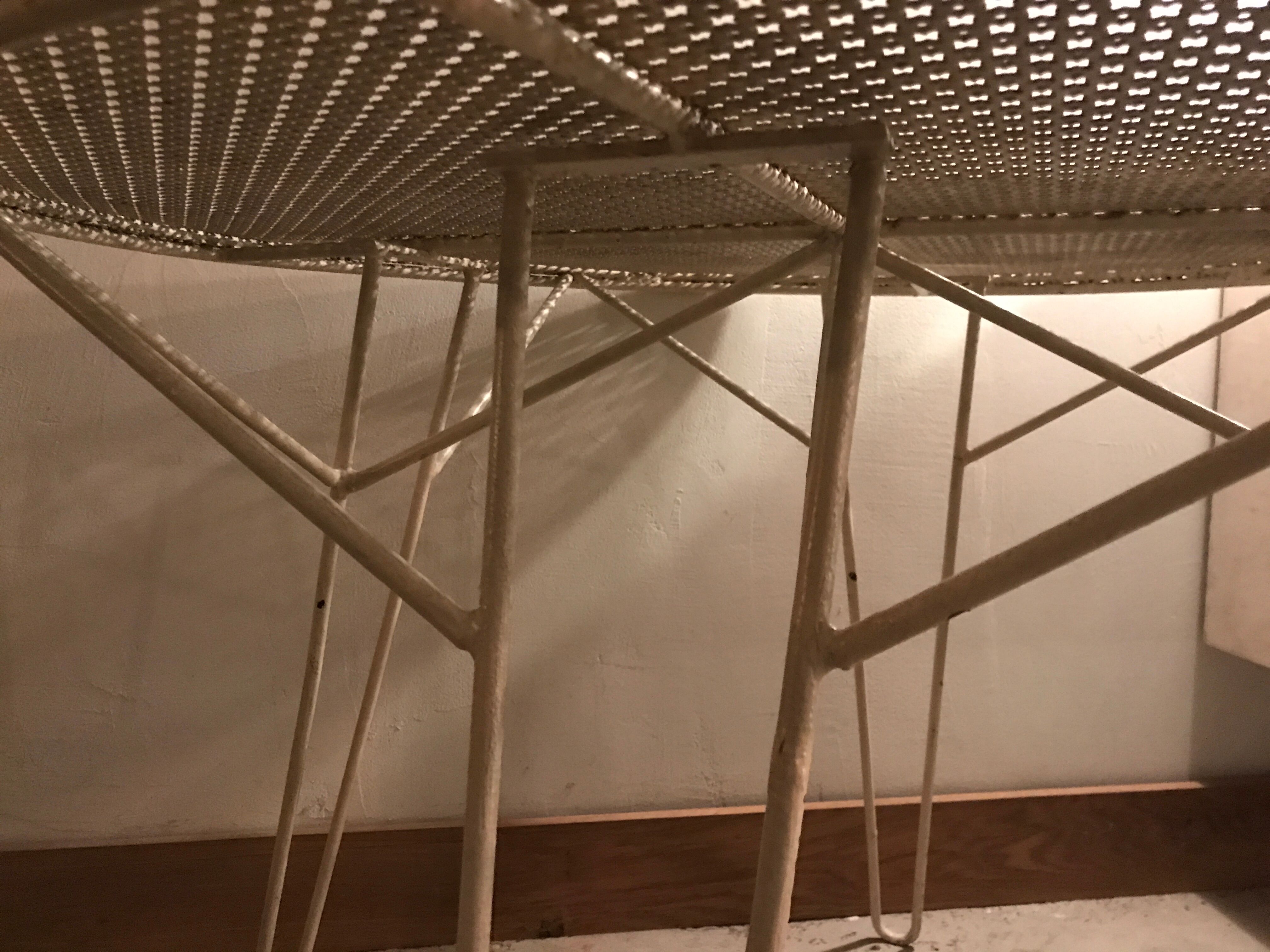 Mathieu Matégot garden table