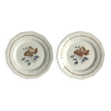 Assiettes plates sarreguemines 5040