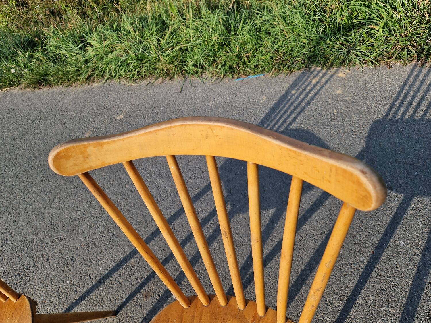 Set of 3 Baumann bistro chairs, Menuet model