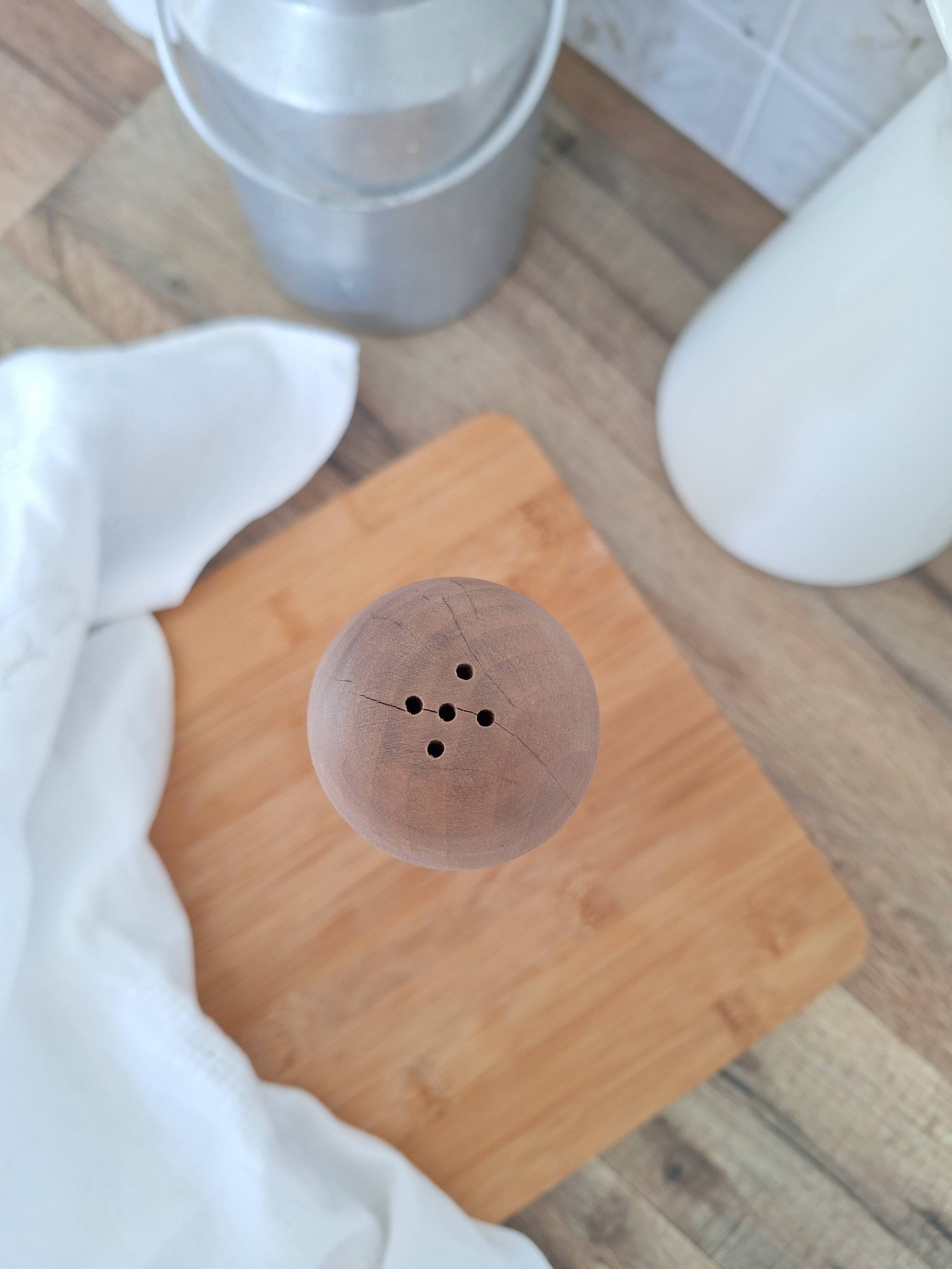 Wooden salt shaker