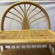 Meuble rangement rotin vintage