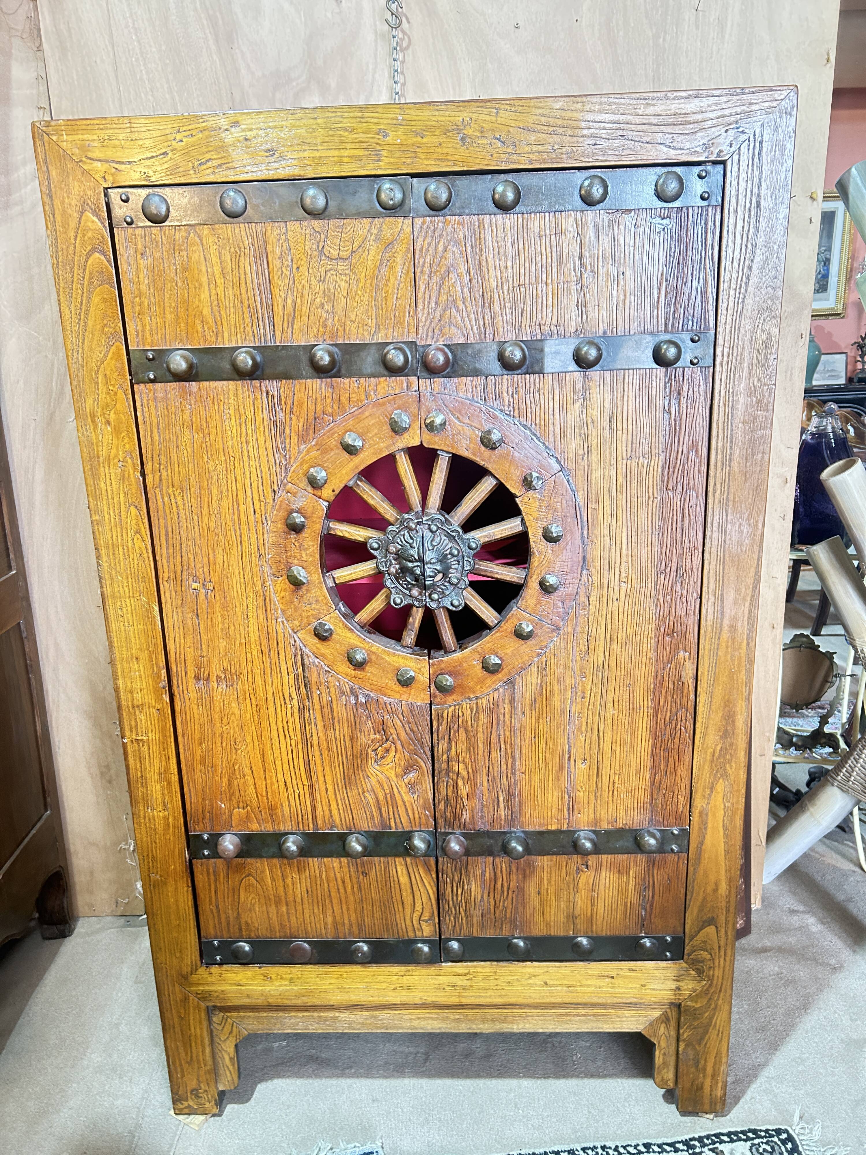 Solid oak Chinese buffet