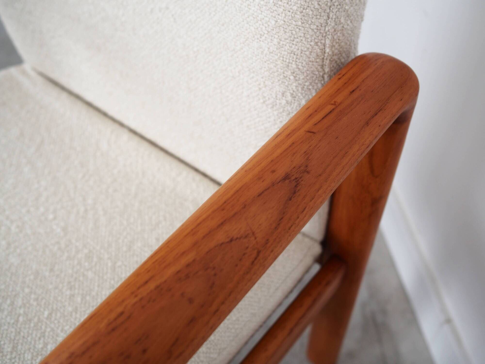 Teak armchair, Danish design, 1970s, production: Denmark