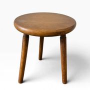 Mini table d'appoint ronde vintage / table pour plantes / tabouret