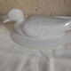 Terrine en faïence forme canard