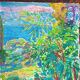 Pierre Lacroux (1909-1993) Gouache - 38,5 x 28cm - Cap Ferrat 79