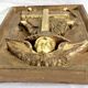 Panneau d’église en bois doré sculpté XIX