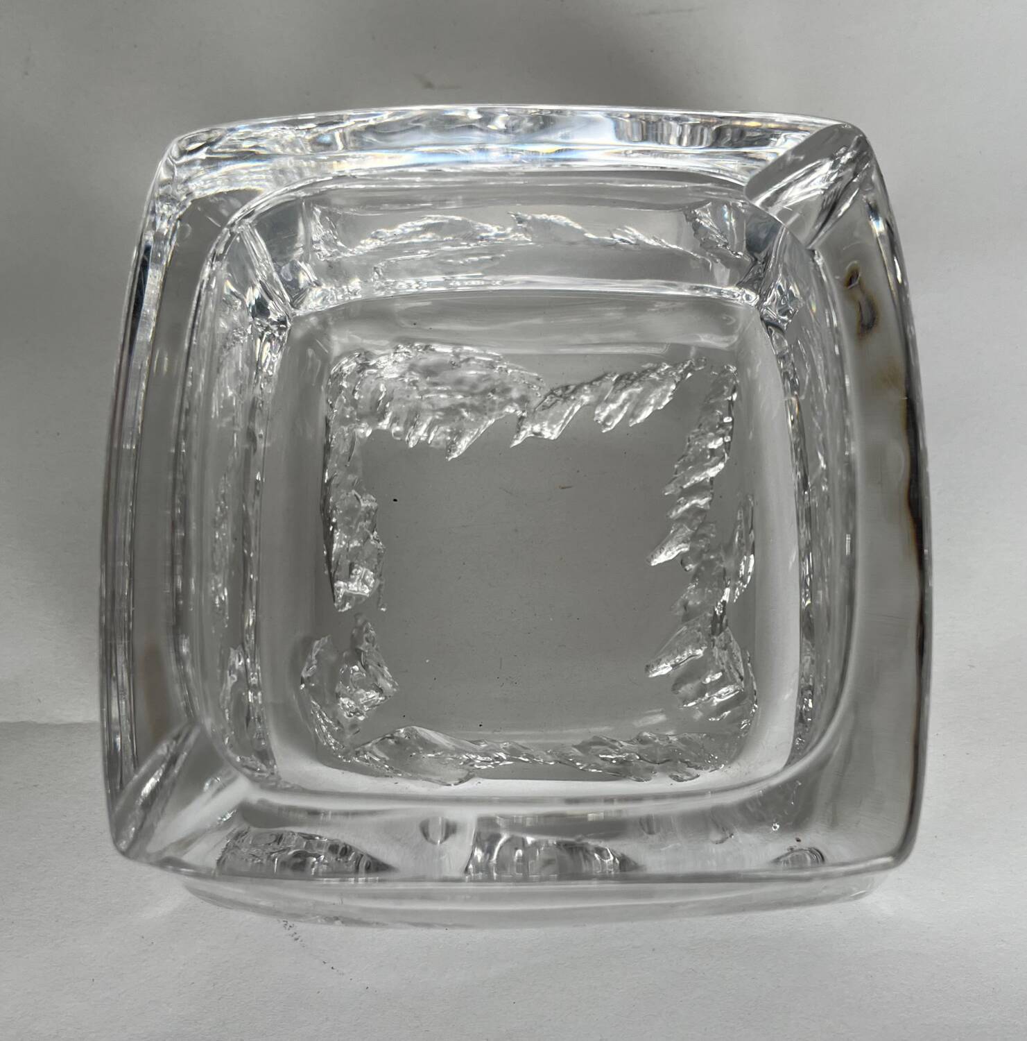 Cendrier en cristal Daum