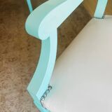 2 fauteuils faits et peints à la main de Gilles Nouailhac