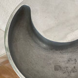 Aluminium cast iron ashtray, 1970s, Albert Leclerc