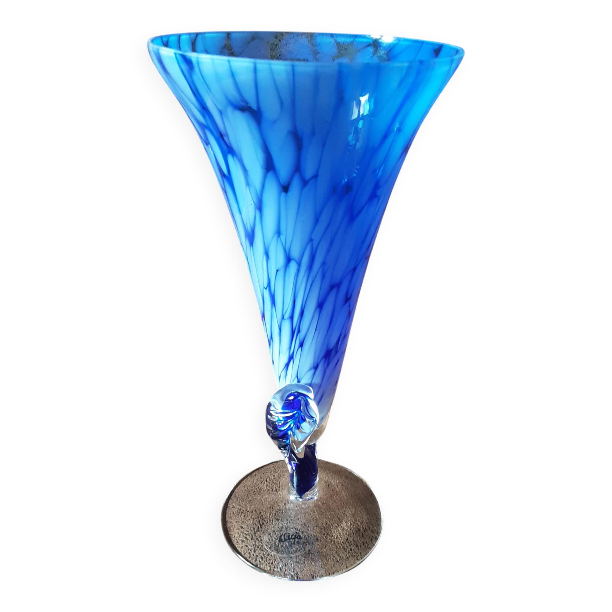 Vase opaline