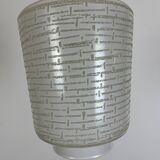 Vintage 60s opaline pendant light