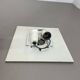rare cubic Charlotte Perriand LES ARCS Style Wall Light by COSACK, Germany