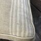 Pouf in fabric