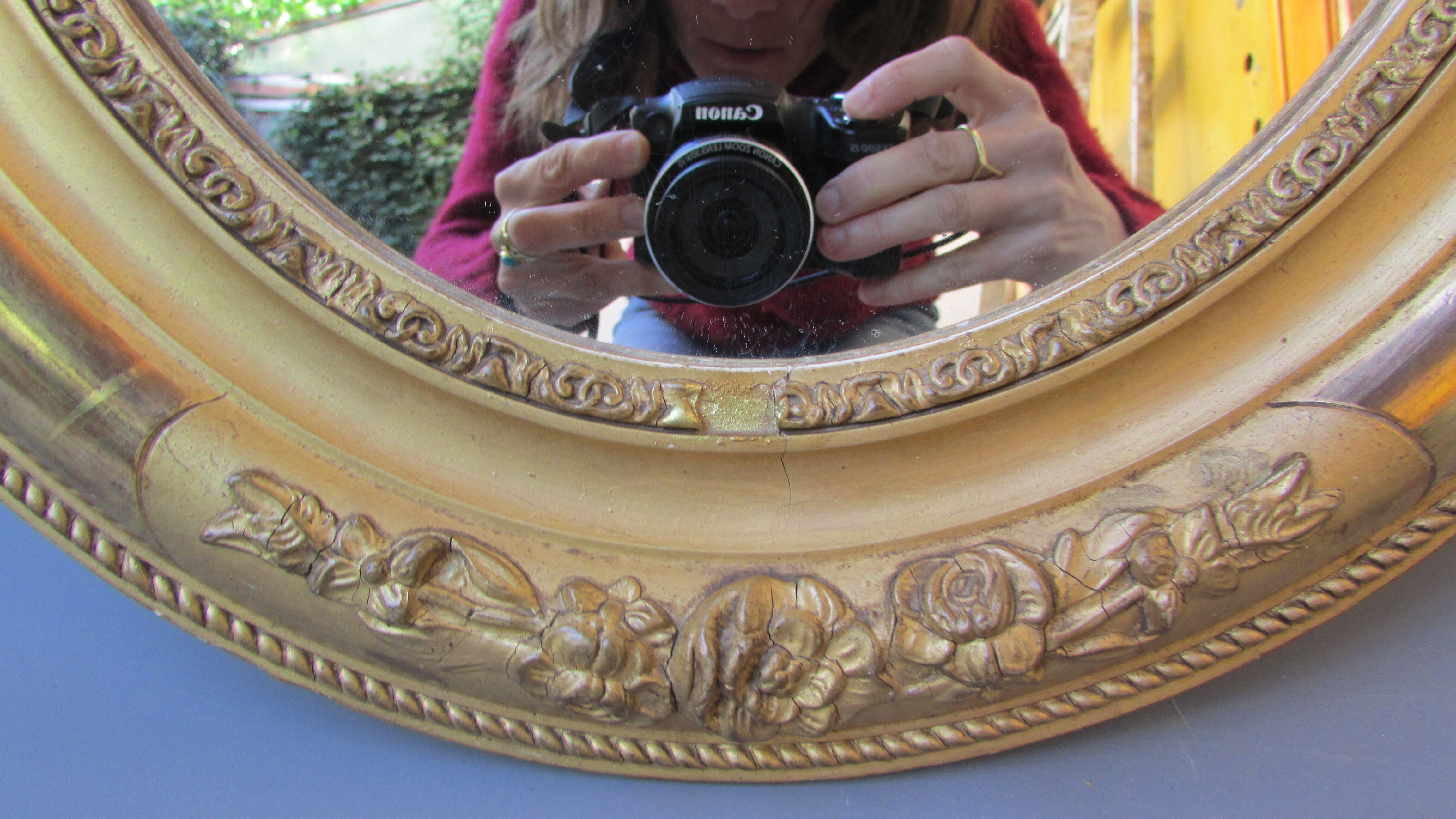 Mirror gold leaf - 44x39cm