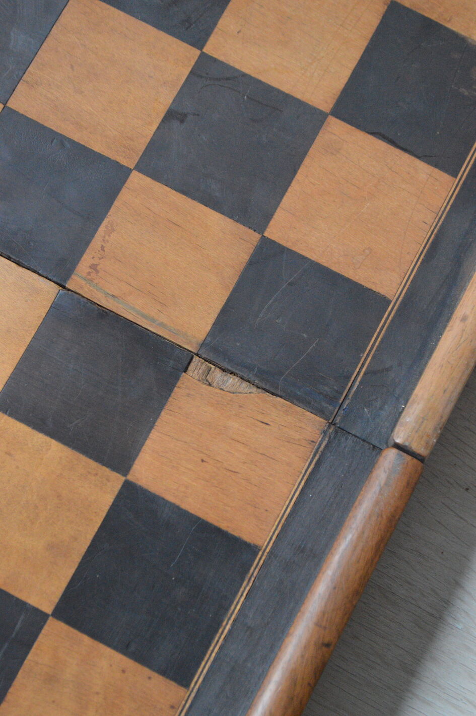 Vintage wooden chess