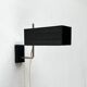Lampe murale modèle Flamingo minimaliste allemande du milieu du siècle de Bur, Bünte & Remmler Leuchten, années 1960