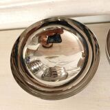 Stainless steel ice cream bowls by Guy Degrenne