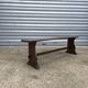 Banc d'église en bois début XXème