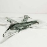 Cendrier verre de Murano vert