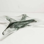 Green Murano glass ashtray