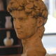 Bust of David in concrete – mid 20th century