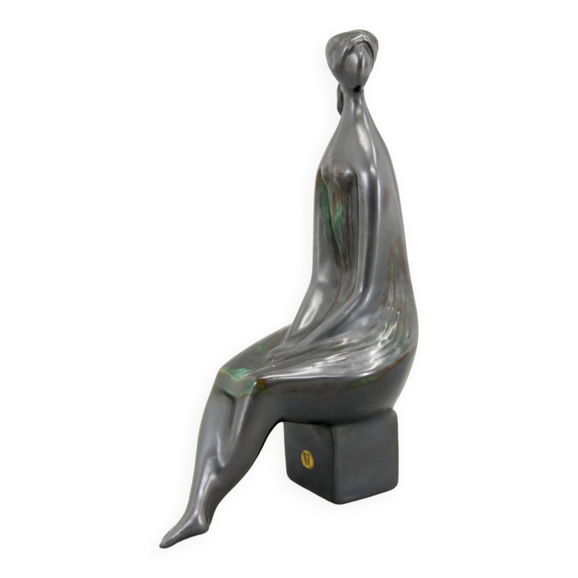 Midcentury Ceramic Sculpture by Jitka Forejtova, 1960s