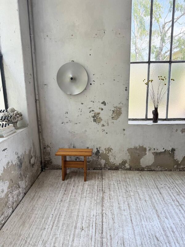 Tabouret, mobilier de montagne, 1970