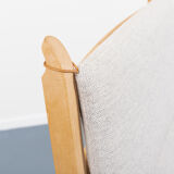 GE 284A high-backed lounge chair by Hans Wegner for Getama