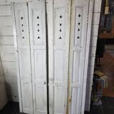 Paire de volets anciens ( persiennes)