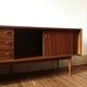 Enfilade scandinave en teck années 60