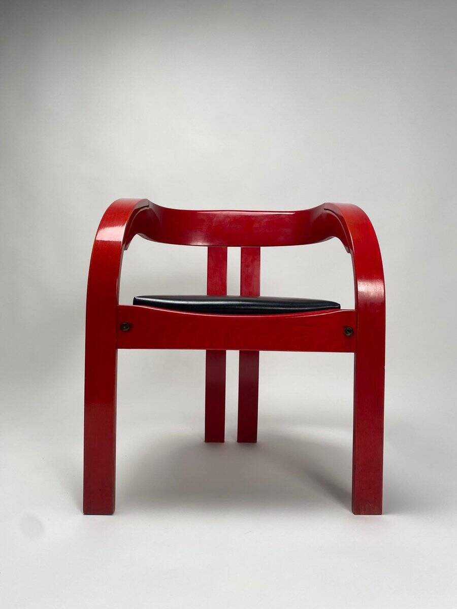 Elisa Armchairs by Giovanni Battista Bassi, 1960s, Set of 4