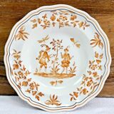 6 soup plates Longchamp Decors Moustiers Olérys