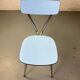 Blue Formica chair