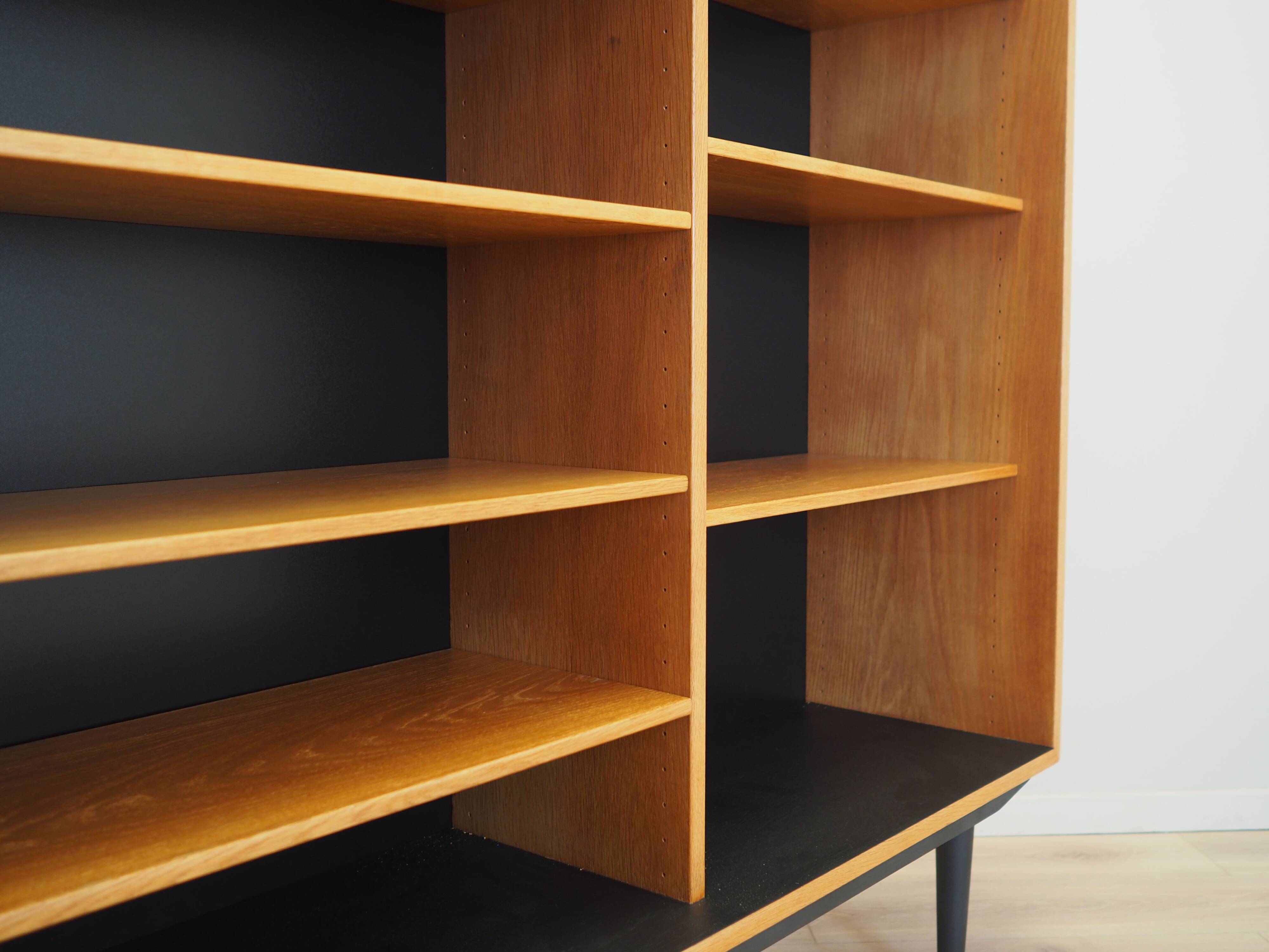 Ash bookcase, Scandinavian design, 1960s, designer: Børge Mogensen, manufac