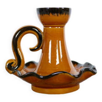 Vintage ceramic candle holder Vallauris