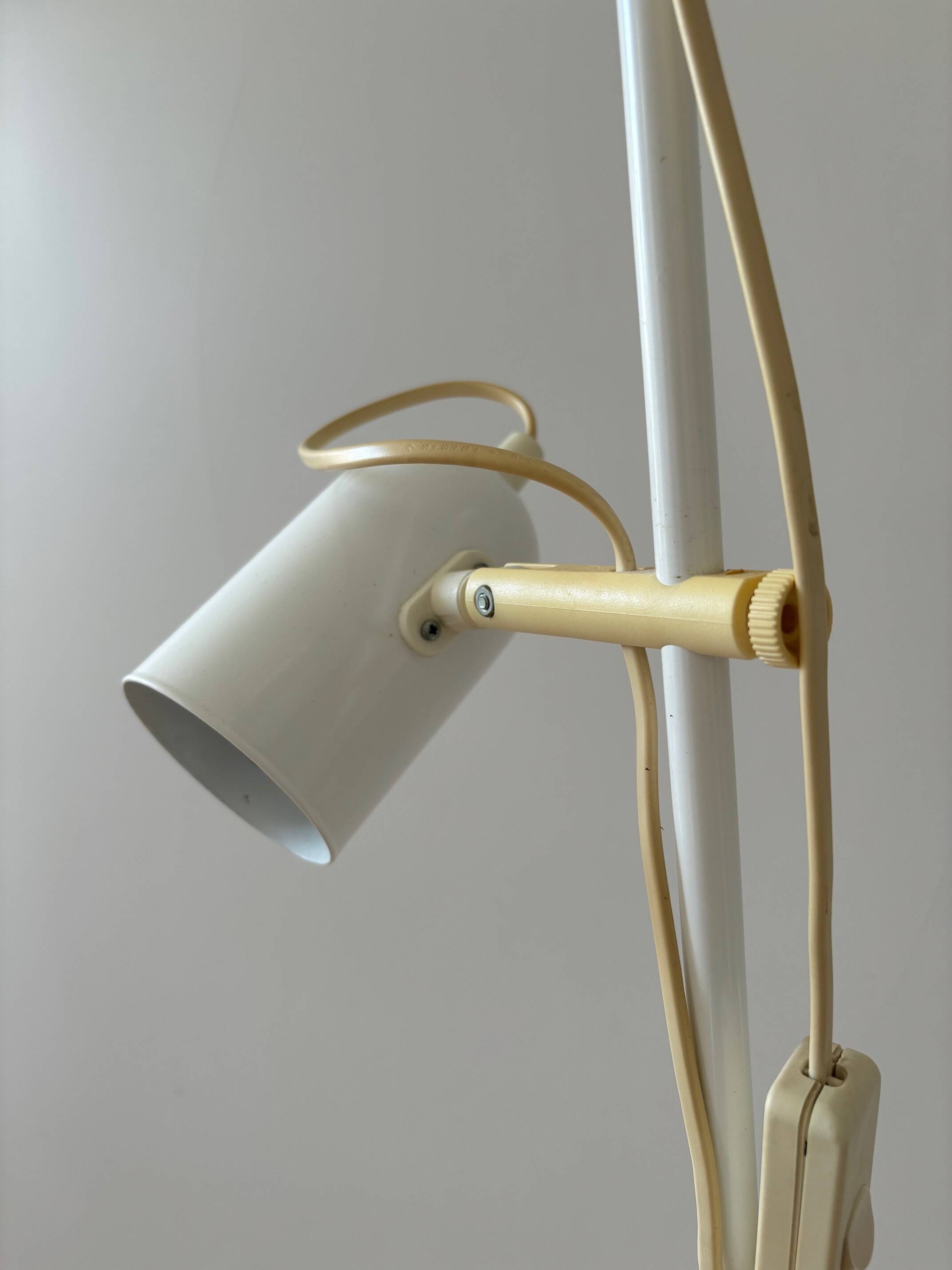 2 floor lamps with articulated spotlights - Sweden 70s/80s
