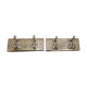 Paire de porte manteaux en aluminium