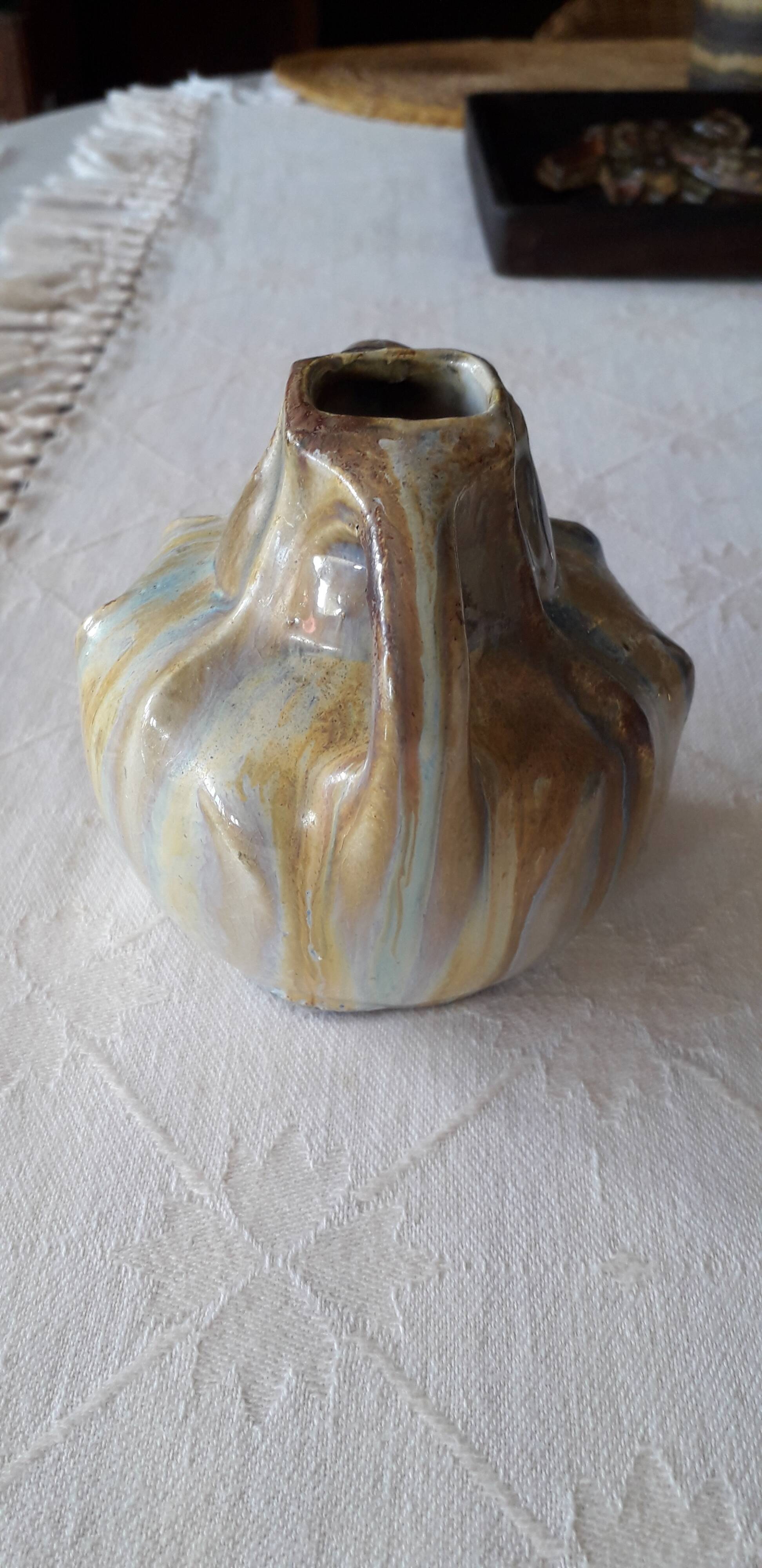 Vase Gréber ancien très original