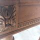 Console and table game at the end of the XIX century Walnut